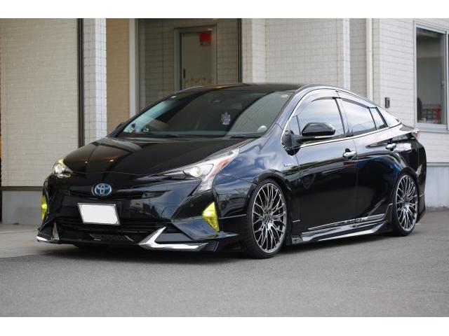 トヨタ 50プリウス 車高調 RAYS アルミホイール 取付 愛媛県 トヨタ 50プリウス 車高調 RAYS アルミホイール 取付 愛媛県