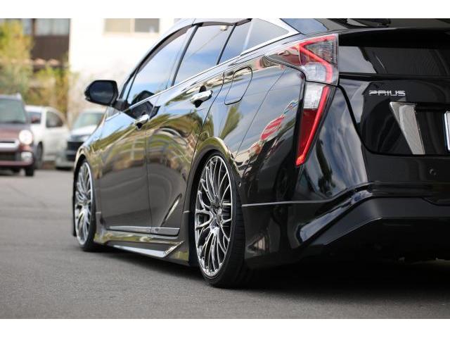 トヨタ 50プリウス 車高調 RAYS アルミホイール 取付 愛媛県 トヨタ 50プリウス 車高調 RAYS アルミホイール 取付 愛媛県