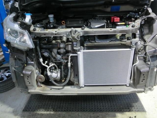 ML21S ルークス エアコンコンプレッサー交換 コンデンサー交換 ML21S ルークス エアコンコンプレッサー交換 コンデンサー交換