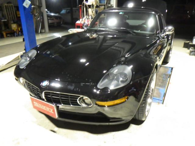 BMW EJ50 Z8 20インチ タイヤ交換 アルピナ 作業 香川県観音寺市 ミシュラン 香川県持ち込みタイヤ交換