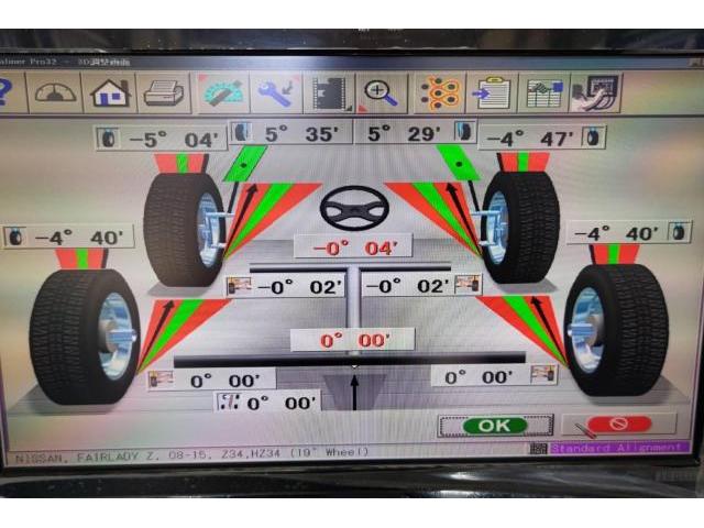 日産 Z34 フェアレディZ アライメント 調整 測定 計測 アライメント調整 四輪アライメント 3Dアライメント 香川県アライメント 香川県四輪アライメント 香川県3Dアライメント 34Z Z34フェアレディZ