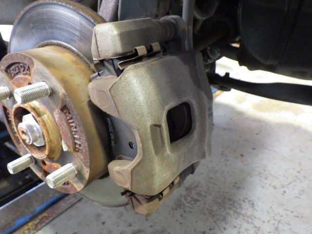 スズキ MF22S MRワゴンWit ブレーキパッド交換 ブレーキパット交換 香川県 観音寺市 作業 MRワゴンウィット MRワゴン 整備 修理 交換方法 外し方 取り付け方