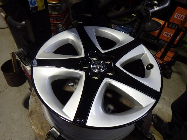 トヨ ZVW50W プリウス 持ち込み 17インチ ホイール交換 香川県 トヨ ZVW50W プリウス 持ち込み 17インチ ホイール交換 香川県