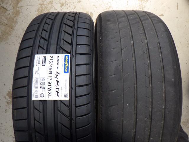 トヨタ ZWE211W カローラ ツーリング 持ち込み 17インチ タイヤ トヨタ ZWE211W カローラ ツーリング 持ち込み 17インチ タイヤ