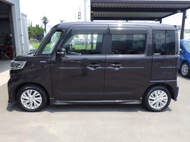 スズキ MK53S スペーシアカスタム 持ち込み 14インチ タイヤ交換 香川県 観音寺市 サムライモータース 作業 SUZUKI スペーシア BS ブリジストン ニューノ 155/65R14 持ち込みタイヤ交換