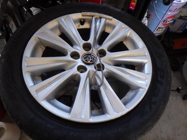 トヨタ AGH30W アルファード 持ち込み 18インチ タイヤ交換 香川県 観音寺市 サムライモータース 作業 30アルファード トーヨー トランパス 235/50R18 持ち込みタイヤ交換