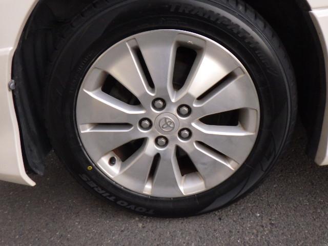 トヨタ ANH10 アルファード 持ち込み 17インチ タイヤ交換 香川県 観音寺市 サムライモータース 作業 10アルファード トーヨー トランパスmp7 225/55R17 持ち込みタイヤ交換