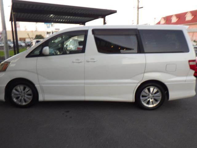 トヨタ ANH10 アルファード 持ち込み 17インチ タイヤ交換 香川県 観音寺市 サムライモータース 作業 10アルファード トーヨー トランパスmp7 225/55R17 持ち込みタイヤ交換