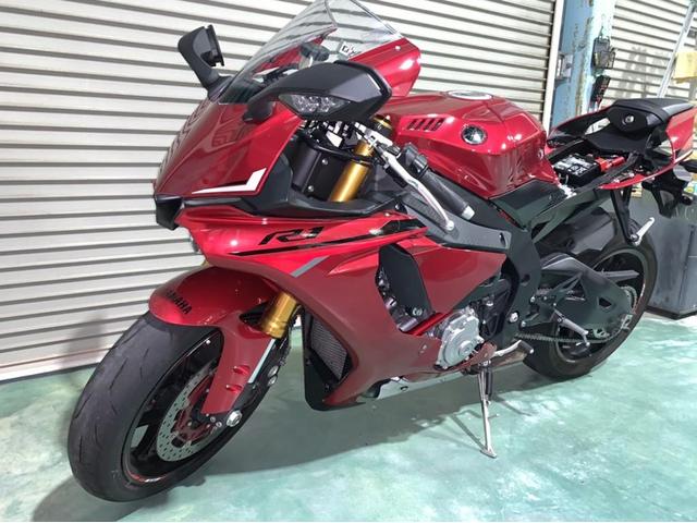 YAMAHA YZF-R1 アンダーカウルのラッピング 施工【香川県 さぬき市でカーラッピング・整備・修理・持込パーツ取付・タイヤ取付ならフルセオートへお問合わせ下さい!!】 |グーネットピット
