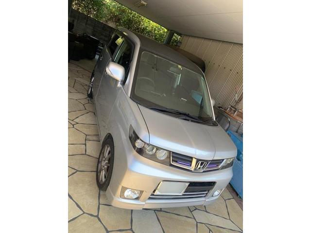 ホンダ　ゼスト　ルーフラッピング　施工【香川県　さぬき市でカーラッピング・整備・修理・持込パーツ取付・タイヤ取付ならフルセオートへお問合わせ下さい！！】