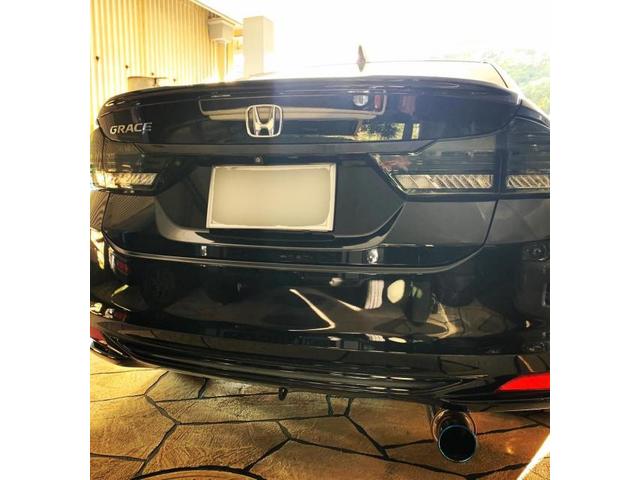 ホンダ　グレイス　メッキパーツ　ラッピング　施工【香川県　さぬき市でカーラッピング・整備・修理・持込パーツ取付・タイヤ取付ならフルセオートへお問合わせ下さい！！】