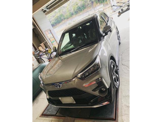 トヨタ　RIZE　ツートーンラッピング【香川県　さぬき市でカーラッピング・整備・修理・持込パーツ取付・タイヤ取付ならフルセオートへお問合わせ下さい！！】