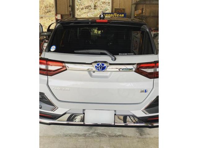 トヨタ　RIZE　ツートーンラッピング【香川県　さぬき市でカーラッピング・整備・修理・持込パーツ取付・タイヤ取付ならフルセオートへお問合わせ下さい！！】