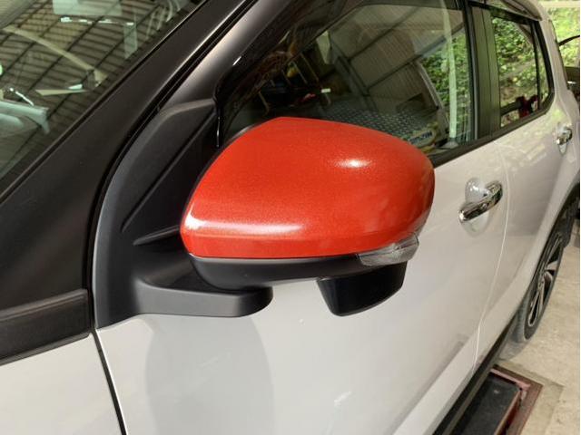 トヨタ　ライズ　ミラーラッピング　カーラッピング　施工　【香川県　さぬき市でカーラッピング・整備・修理・持込パーツ取付・タイヤ取付ならフルセオートへお問合わせ下さい！！】