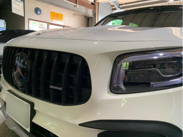 メルセデス・ベンツ　ＧＬＢ　グリル　ラッピング　エンブレム　スモーク　プロテクションフィルム　PPF　　　カーラッピング　施工【香川県　さぬき市でカーラッピング・整備・修理・持込パーツ取付・タイヤ取付ならフルセオートへお問合わせ下さい！！】