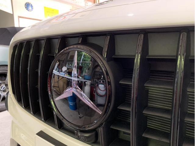 メルセデス・ベンツ　ＧＬＢ　グリル　ラッピング　エンブレム　スモーク　プロテクションフィルム　PPF　　　カーラッピング　施工【香川県　さぬき市でカーラッピング・整備・修理・持込パーツ取付・タイヤ取付ならフルセオートへお問合わせ下さい！！】