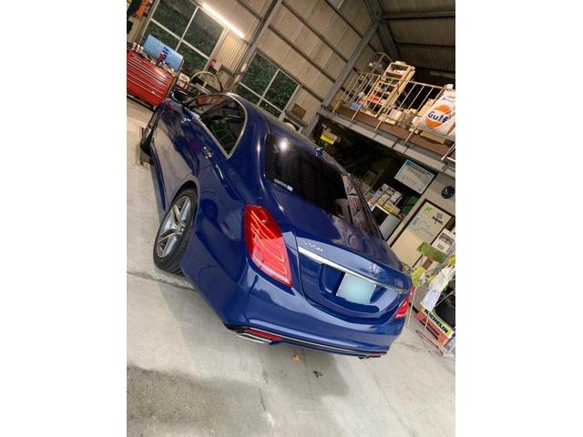 メルセデス・ベンツ　Ｓクラス　S550　フルラッピング　カーラッピング　施工【香川県　さぬき市でカーラッピング・整備・修理・持込パーツ取付・タイヤ取付ならフルセオートへお問合わせ下さい！！】