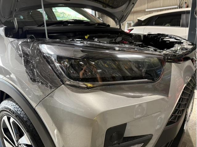 トヨタ　ライズ　ヘッドライト　プロテクションフィルム　PPF　カーラッピング　施工【香川県　さぬき市でカーラッピング・整備・修理・持込パーツ取付・タイヤ取付ならフルセオートへお問合わせ下さい！！】