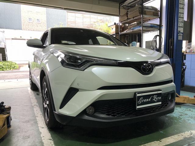 トヨタ　C-HR　シーケンシャルLEDウインカー　LEDリフレクター　取付致しました！