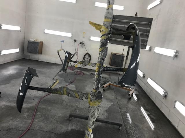 ハイラックスサーフ　板金塗装