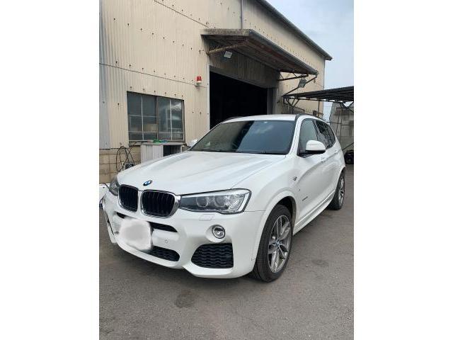 BMWX3    ブレーキパッド　持込　交換　高松　香川