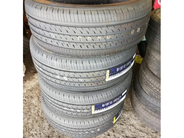 日産　エルグランド　ＰＥ52　タイヤ　225/55R18　ダンロップ　ビューロ　４本交換　愛媛　松山　松末　桑原　畑寺　束本　東野　樽味　福音寺　久米