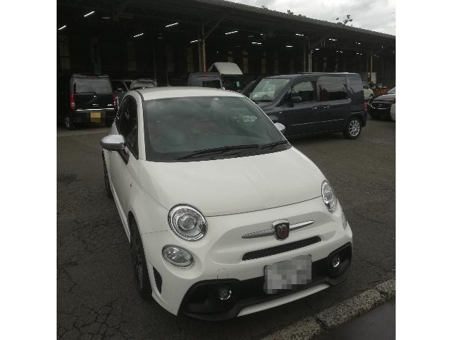 　ABARTH　アバルト　595　ドライブレコーダー　前後タイプ　コムテック　COMTEC 2DR026
持込　取付　愛媛　松山　松末　桑原　畑寺　束本　東野　樽味　福音寺　久米