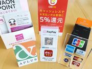 各種クレジットカード・当社提携ローン・ｐａｙｐａｙをご利用いただけます。