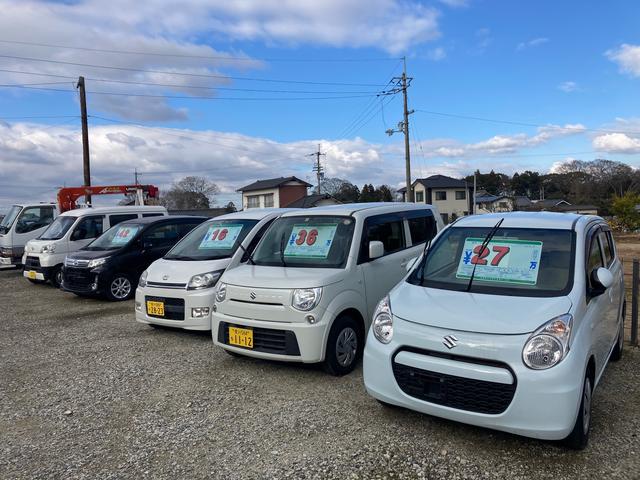 軽自動車を中心に在庫展示中です