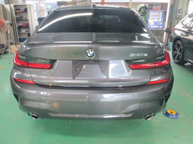 BMW　330e　前後ドライブレコーダー取付 【＠車検＠パーツ持込取付＠修理＠交換＠その他＠徳島県＠徳島市＠板野郡＠板金　コーティング＠車】ノヴィルカーベイス松茂サービス工場にお任せください！！