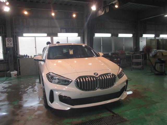 BMW　118d　コーティング【＠車検＠パーツ持込取付＠修理＠交換＠その他＠徳島県＠徳島市＠板野郡＠板金　コーティング＠車】ノヴィルカーベイス松茂サービス工場にお任せください！！