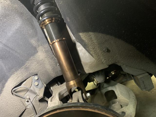 日産　スカイラインクーペ　車高調取付　香川県　三豊市