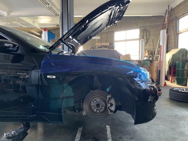 日産　スカイラインクーペ　車高調取付　香川県　三豊市