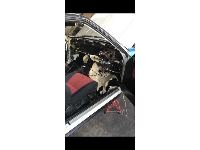 スカイライン　鉄仮面　エアコン一式取替　車高調取付　香川県　三豊市