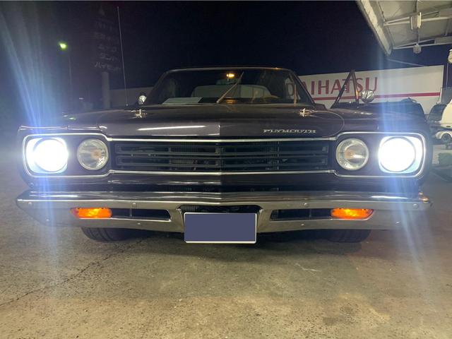 プリムス　ロードランナー　ヘッドライトレンズ交換・LED化　香川県　三豊市