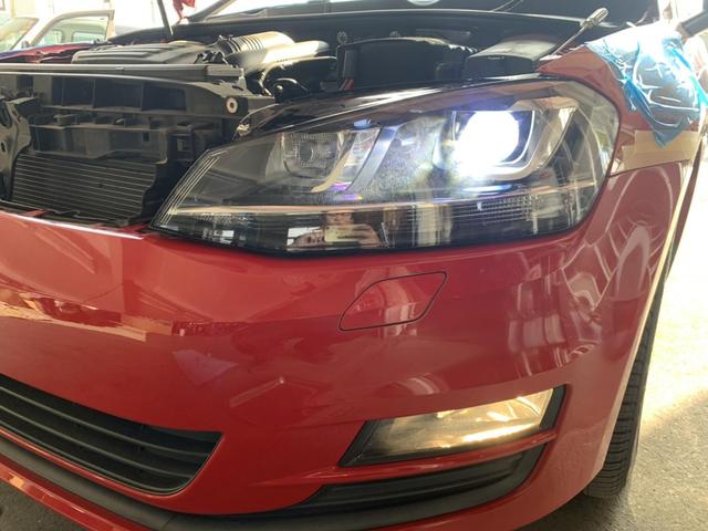 VWゴルフ７　ヘッドライト交換　香川県　三豊市