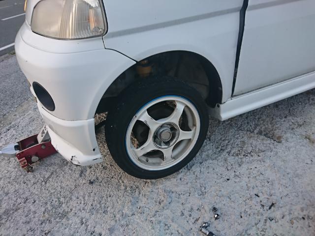 ホイール交換になります