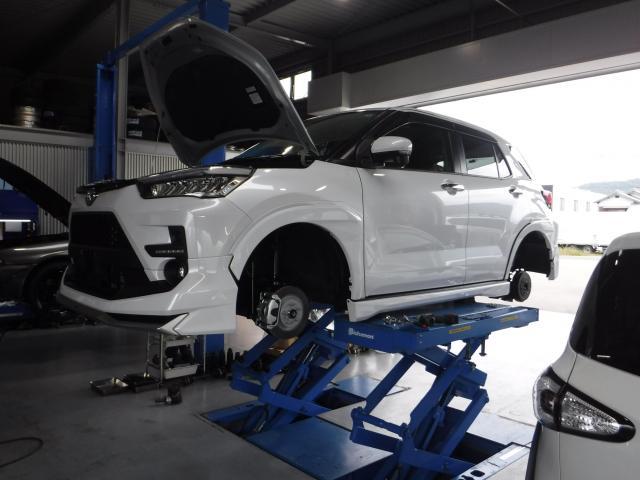 トヨタ ライズ車高調取り付け作業 #善通寺.丸亀.三豊車検 トヨタ ライズ車高調取り付け作業 #善通寺.丸亀.三豊車検