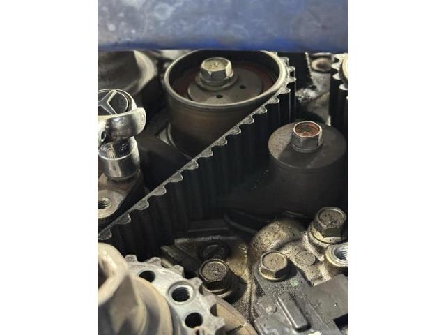 三菱　ランサーGSRエボリューション７　タイミングベルト交換作業　＃ランサー　ガスケット取り替え作業　　香川県　＃CT9Aタイミングベルト交換　脱着取り替え作業　＃香川県　自動車修理工場　香川オート