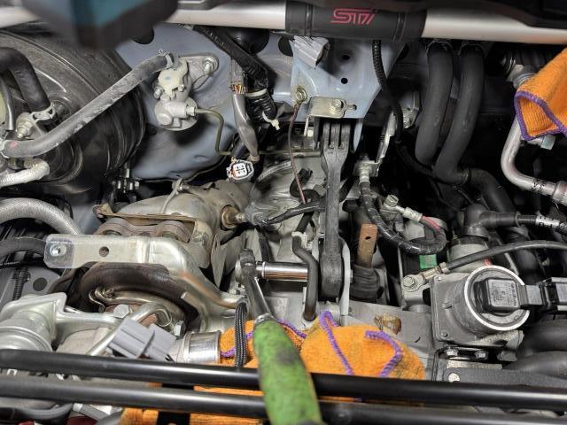 スバル　ＷＲＸ ＳＴＩ　特別仕様車Ｓ２０８クラッチ載せ替え作業　＃ＷＲＸ ＳＴＩエンジンオイル交換作業　＃WRX STI S208　バッテリー交換作業　香川県　＃WRX STI＃VABクラッチ交換作業＃香川オート