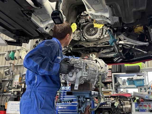 スバル　ＷＲＸ ＳＴＩ　特別仕様車Ｓ２０８クラッチ載せ替え作業　＃ＷＲＸ ＳＴＩエンジンオイル交換作業　＃WRX STI S208　バッテリー交換作業　香川県　＃WRX STI＃VABクラッチ交換作業＃香川オート