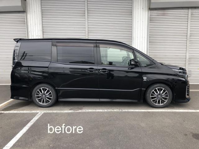 ヴォクシー TEIN車高調→純正足回りに戻し作業 乗り心地改善 ヴォクシー TEIN車高調→純正足回りに戻し作業 乗り心地改善