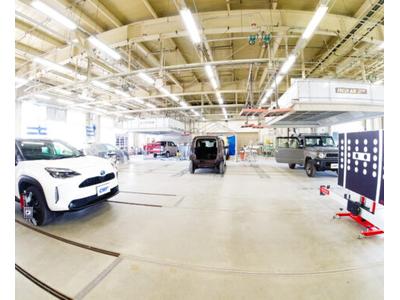 指定工場（民間車検場）完備で安心車検！