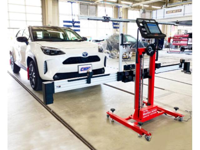 エーミング作業によってセンサーのズレを修正し、車検に適合するように整備いたします。