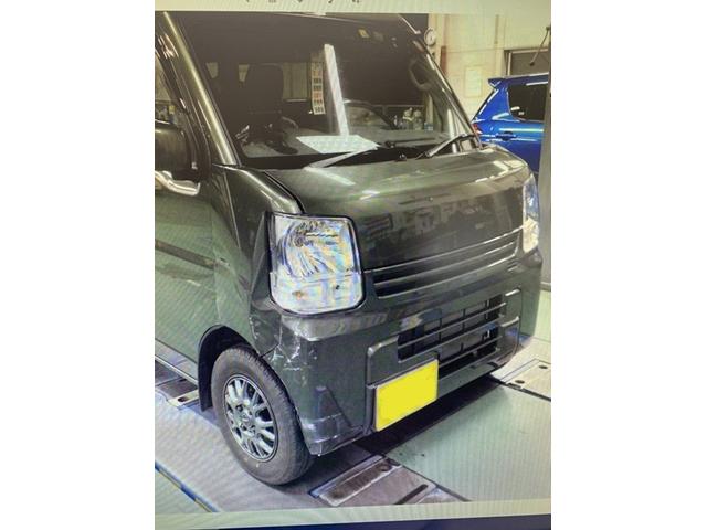 スズキ エブリー 前後フェンダー 修理 スズキ車の事なら何でもお任せ 山口県 防府市で 持ち込みでのタイヤ交換 ナビ ｅｔｃ ドライブレコーダー 各種パーツの取付 車検 整備 修理 鈑金 塗装 株高野山スズキ へ グーネットピット