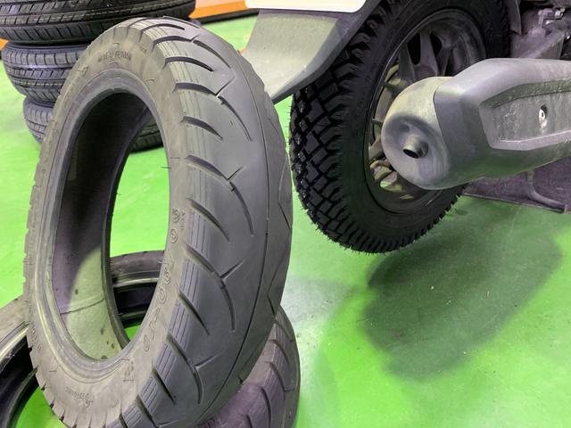 ホンダ　バイク　DANK　スノータイヤに交換　滋賀県 高島市 輸入車整備ならヤマモト