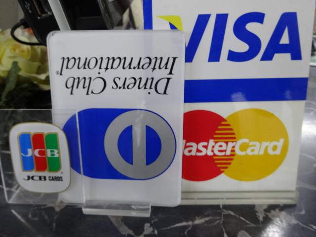 クレジットカード承っております！