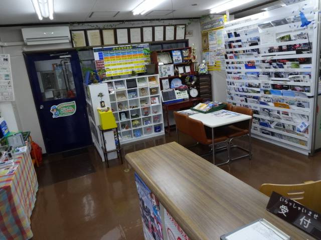車検・整備の受付入り口です！
