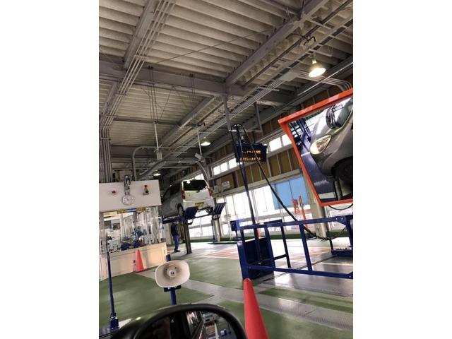 奈良で軽自動車の車検　奈良陸運支局　大和郡山市　検査ラインにて！
