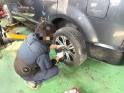 作業中の様子です。